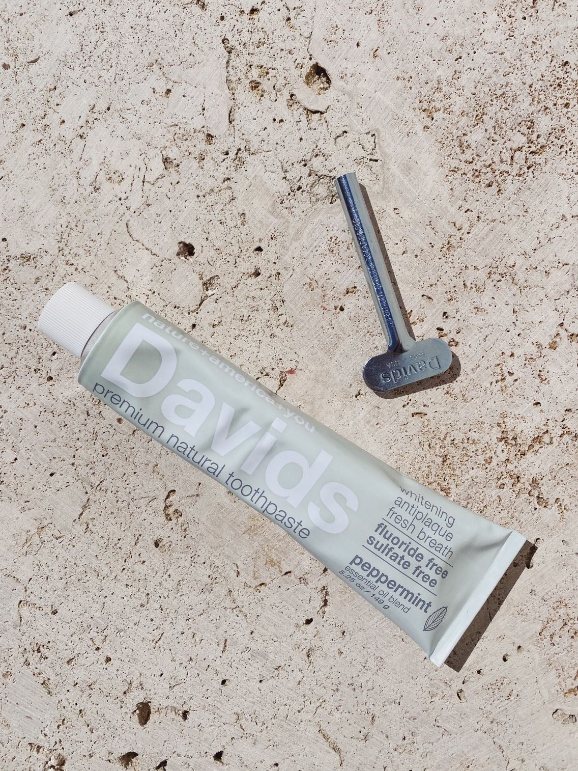 toothpaste by davids natural