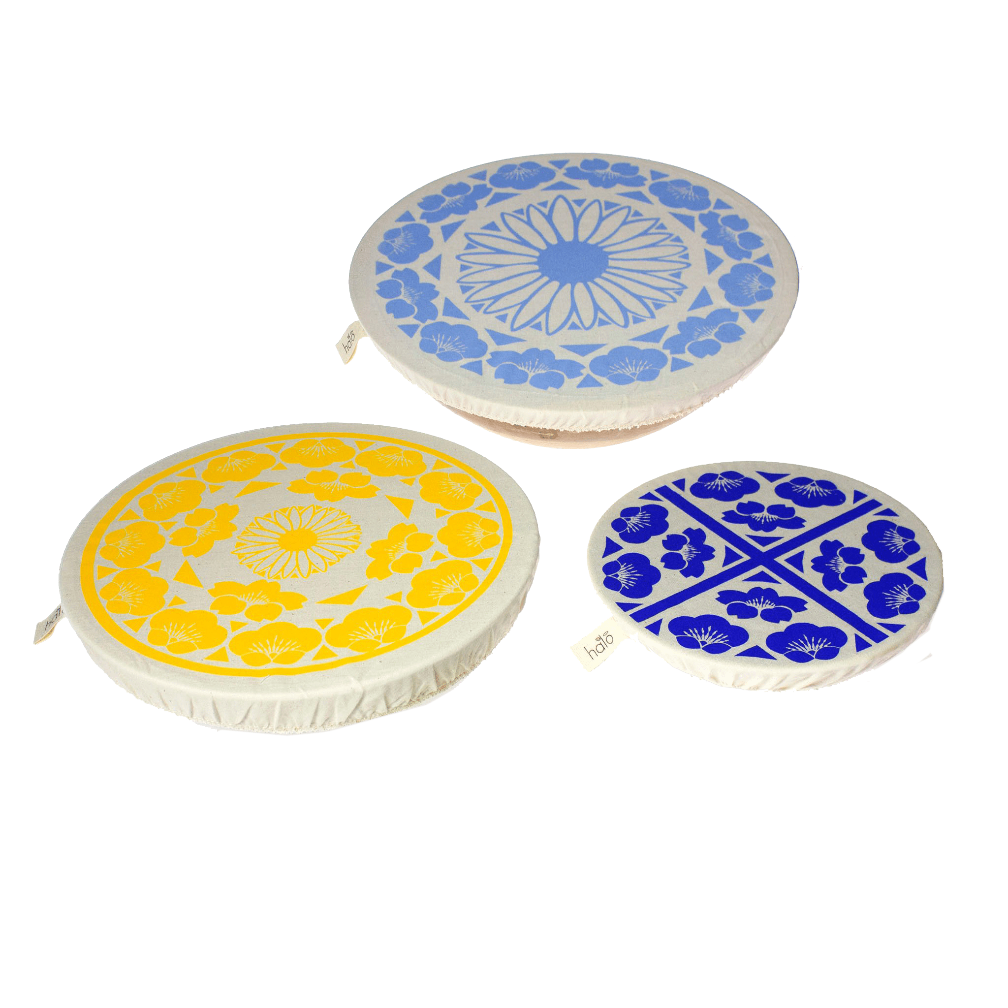 cotton fabric dish covers