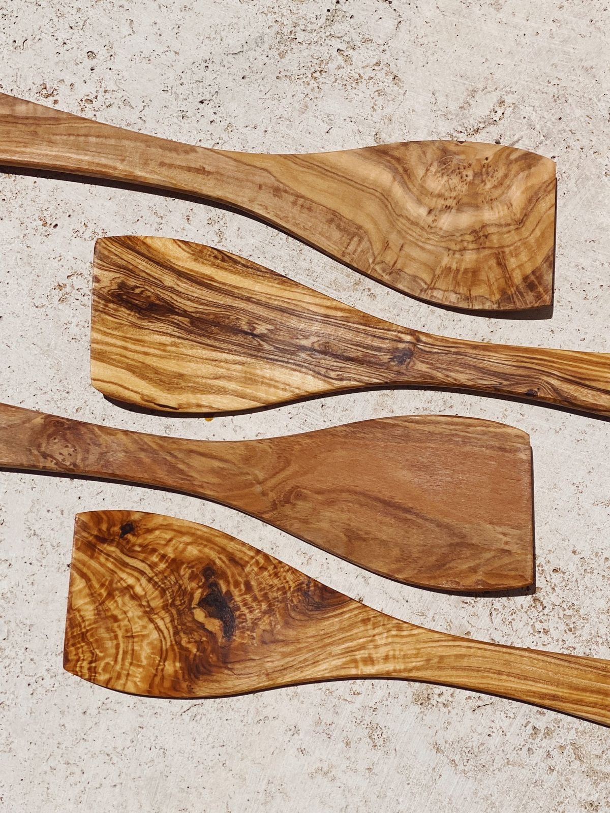olive wood cooking utensil