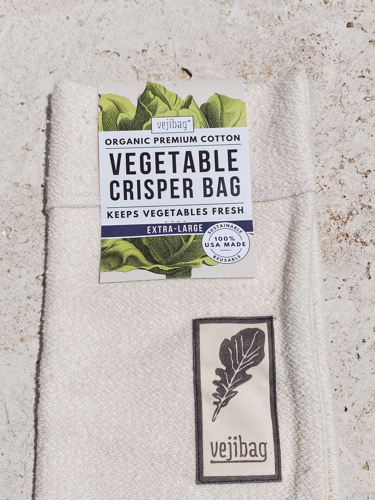 vegetable crisper bag
